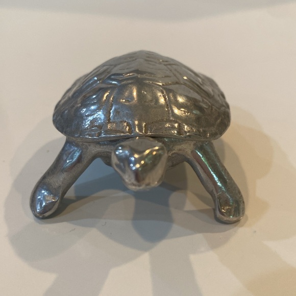 Turtle Lidded Trinket Box by Wilton Columbia PA US Bruce Fox Design RARE VTG - Picture 8 of 16
